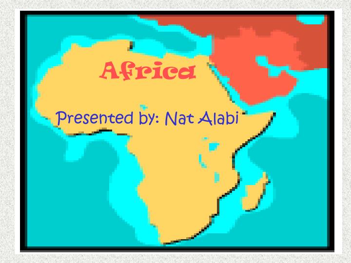 africa presented by nat alabi