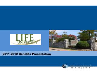 2011-2012 Benefits Presentation
