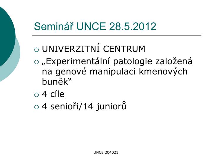 semin unce 28 5 2012