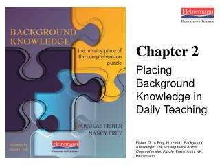 Chapter 2 Placing Background Knowledge in Daily Teaching