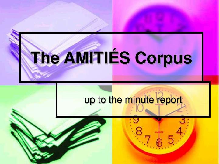 the amiti s corpus
