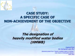 CASE STUDY: A SPECIFIC CASE OF NON-ACHIEVEMENT OF THE OBJECTIVE