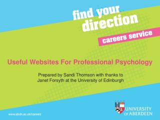Useful Websites For Professional Psychology