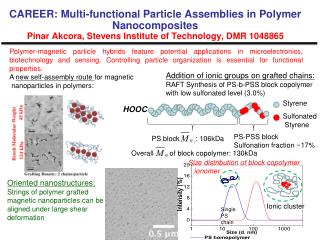 Oriented nanostructures: Strings of polymer grafted magnetic nanoparticles can be