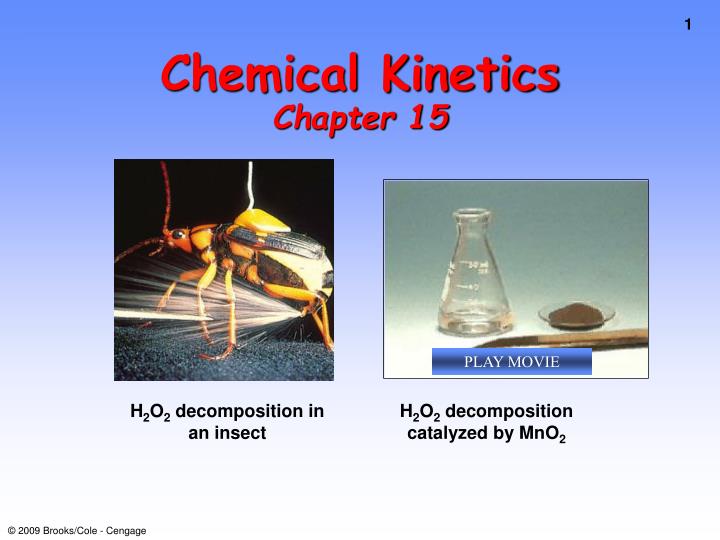 chemical kinetics chapter 15