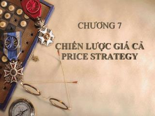 ch ng 7 chi n l c gi c price strategy