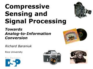 Compressive Sensing and Signal Processing Towards Analog-to-Information Conversion