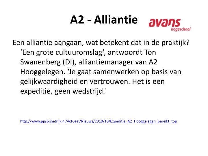 a2 alliantie