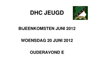 dhc jeugd