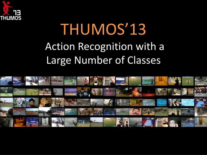 thumos 13 action recognition with a large number of classes