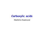 Carboxylic acids - slide 1