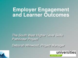 Employer Engagement and Learner Outcomes