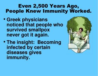 Even 2,500 Years Ago, People Knew Immunity Worked.