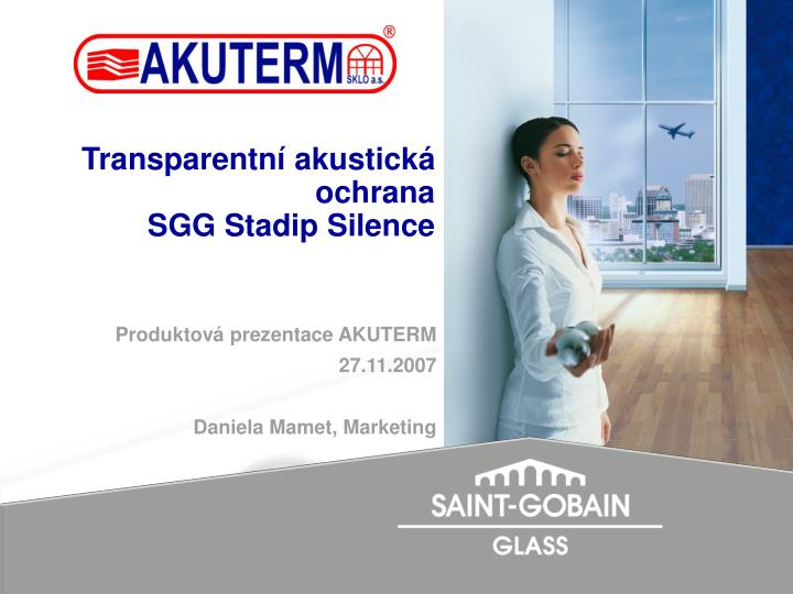 transparentn akustick ochrana sgg stadip silence