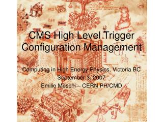 CMS High Level Trigger Configuration Management