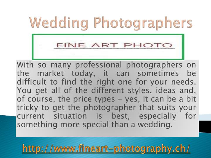 wedding photographers