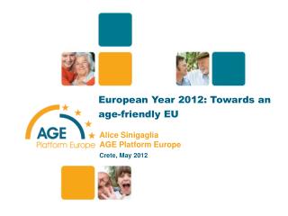 European Year 2012: Towards an age-friendly EU