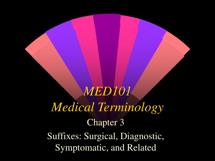 med101 medical terminology