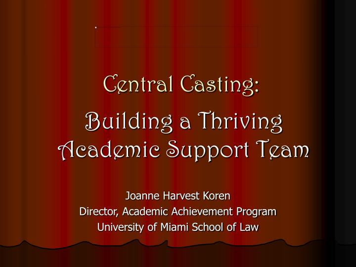 central casting