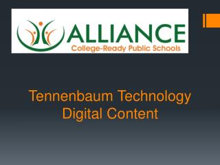 Tennenbaum Technology Digital Content