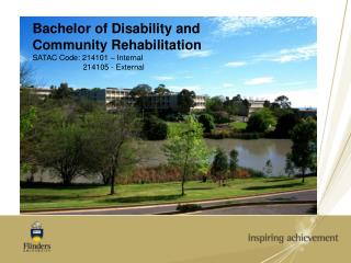 Why Study the BDCR at Flinders?
