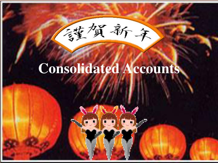 consolidated accounts