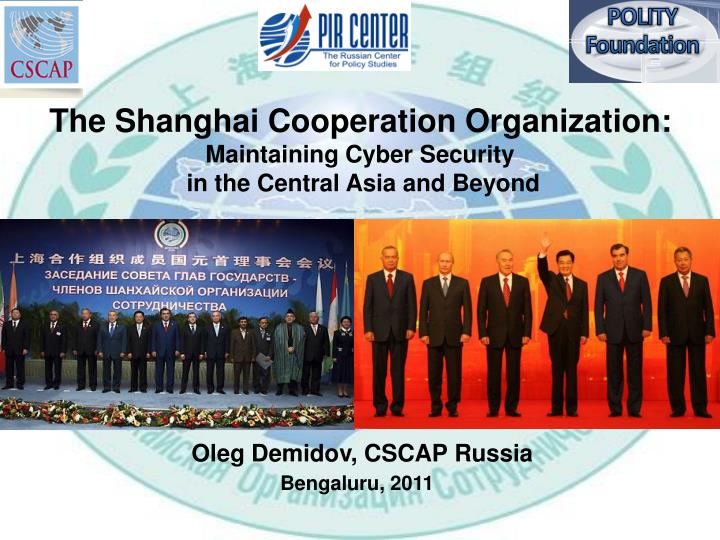 the shanghai cooperation organization maintaining cyber security in the central asia and beyond