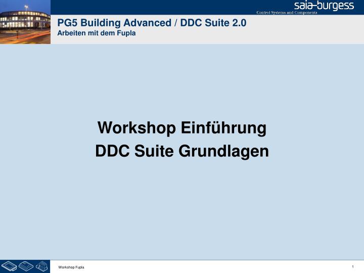 pg5 building advanced ddc suite 2 0 arbeiten mit dem fupla