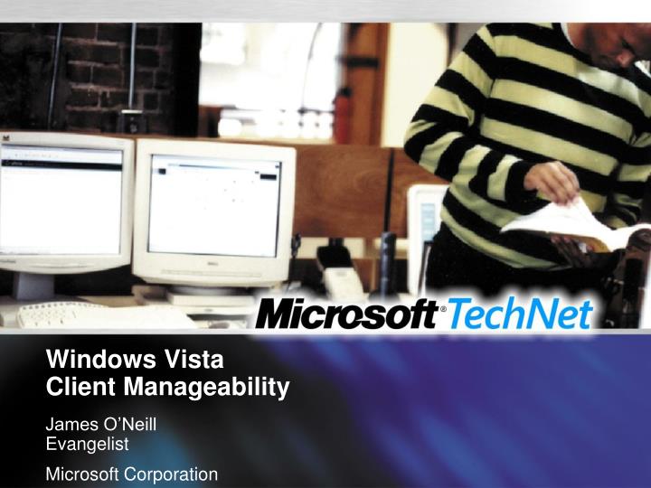 windows vista client manageability