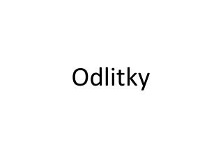 odlitky