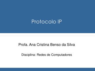 protocolo ip