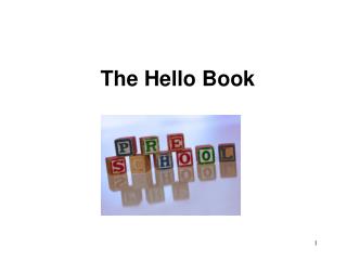 The Hello Book