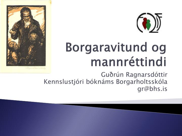 borgaravitund og mannr ttindi