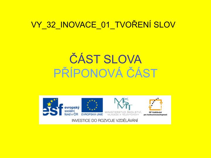 st slova p ponov st