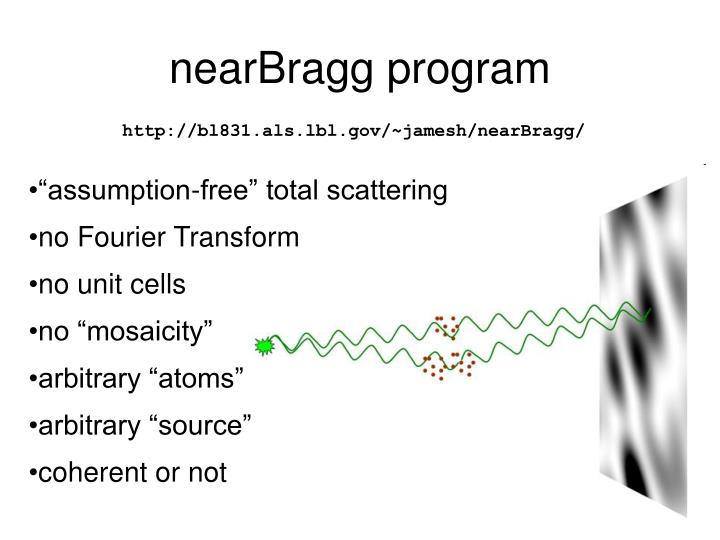 nearbragg program