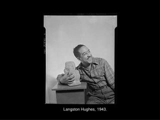 Langston Hughes, 1943.