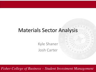 Materials Sector Analysis