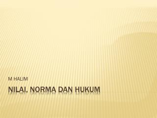 m halim