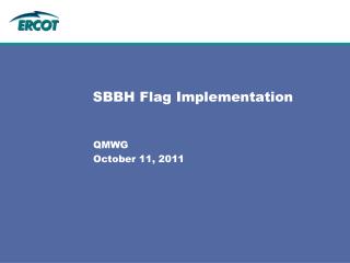 SBBH Flag Implementation
