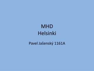 mhd helsinki