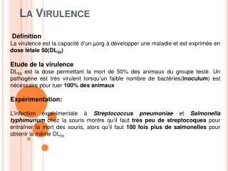 la virulence