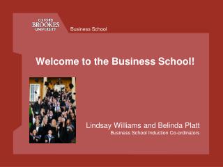 Welcome to the Business School!