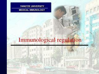 Immunological regulation