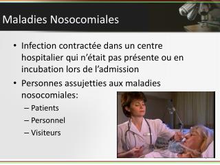 maladies nosocomiales