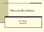 Mexican Revolution - slide 1