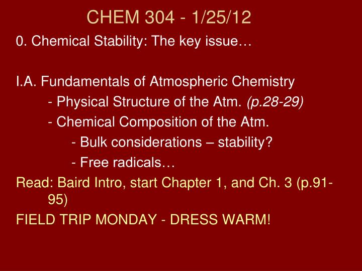 chem 304 1 25 12