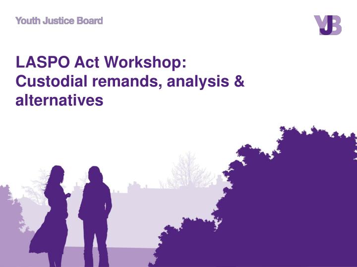 laspo act workshop custodial remands analysis alternatives