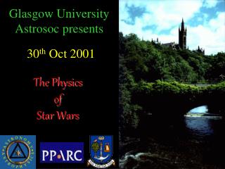 Glasgow University Astrosoc presents