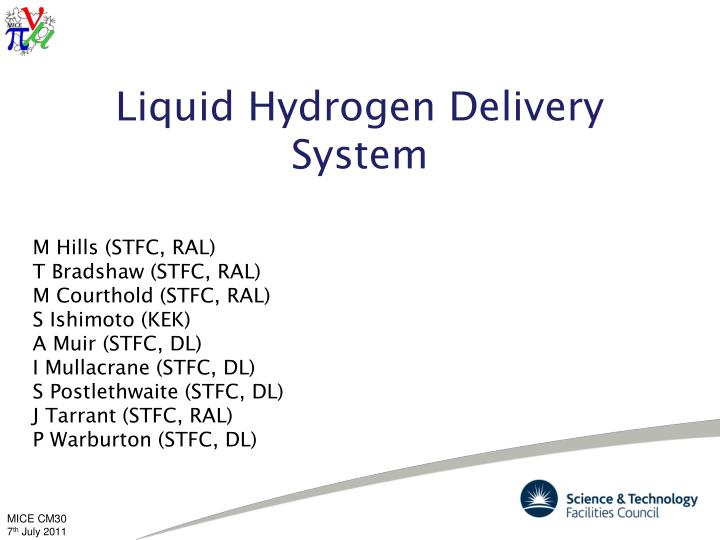 liquid hydrogen delivery system