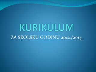 kurikulum